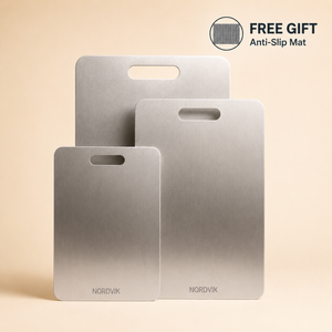 Certified Nordvik® Pure Titanium Cutting Board