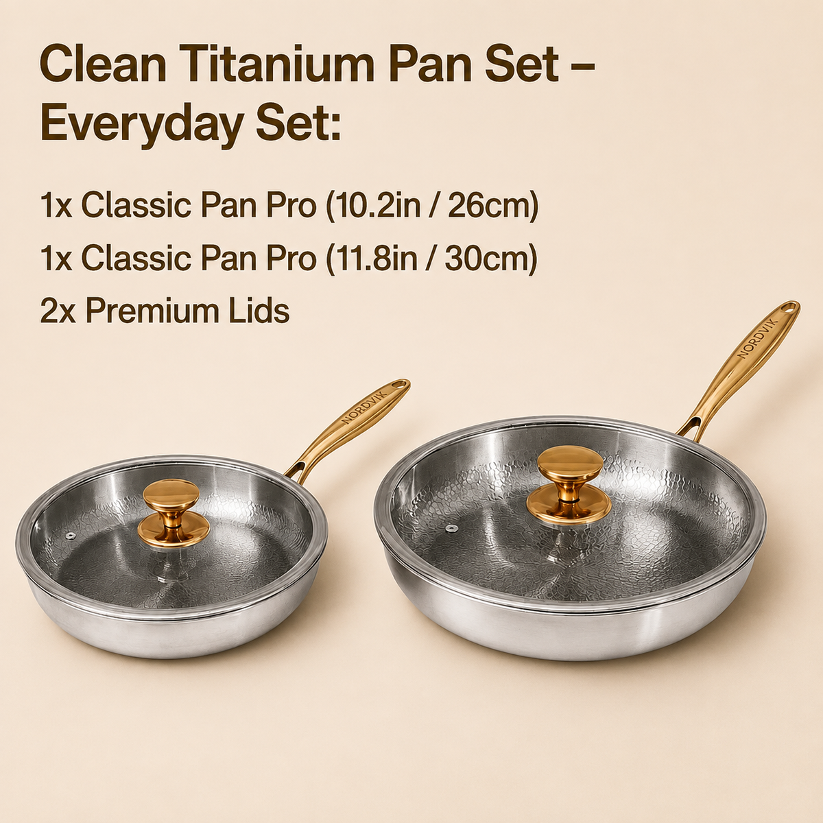Everyday Duo Pan Set (4 Pieces)