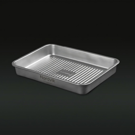 Titanium rolling pin detail