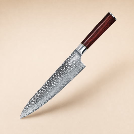Nordvik Raijin Damascus chef's knife
