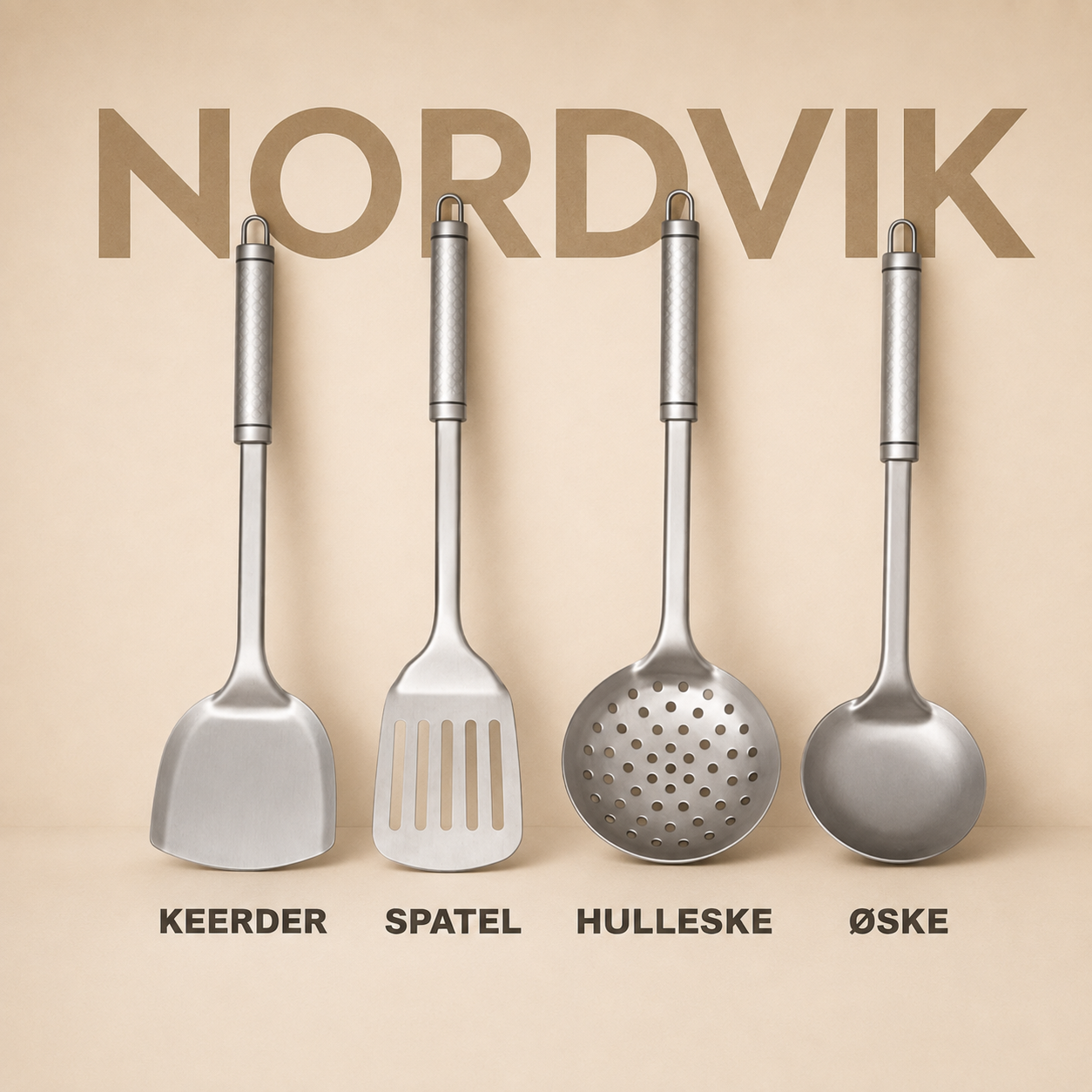 Nordvik pure titanium utensils