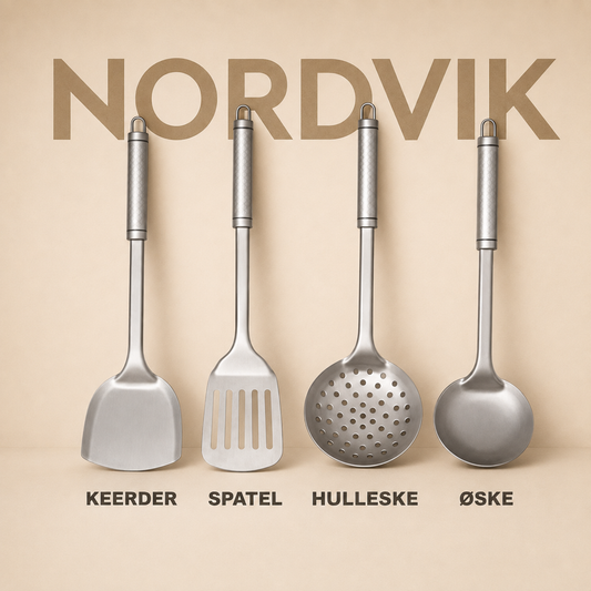 Nordvik pure titanium utensils