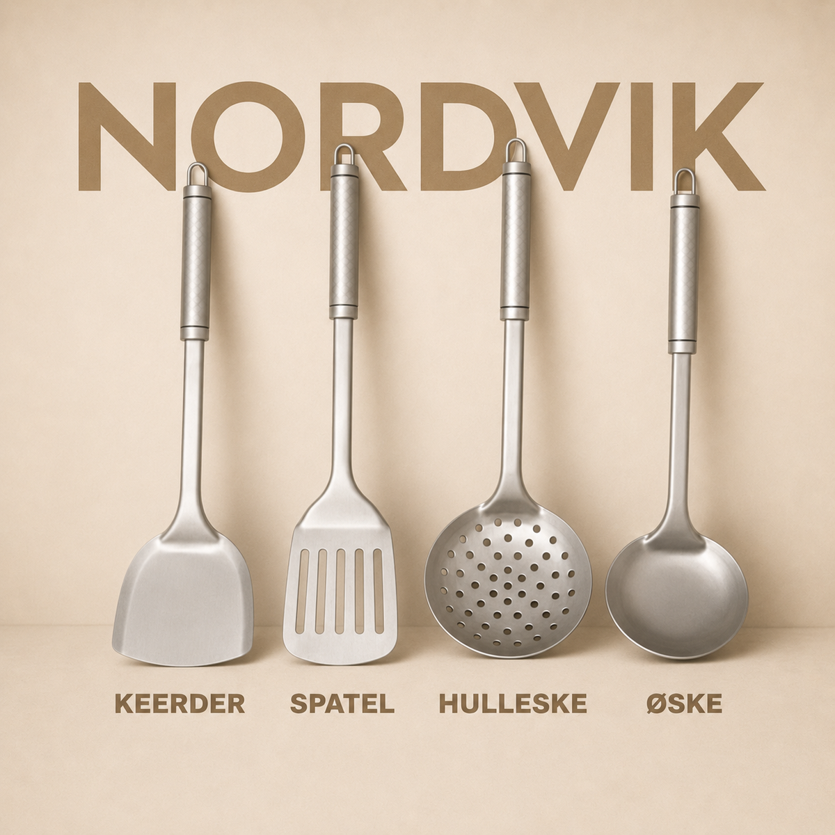 Nordvik® 100% Pure Titanium Utensils