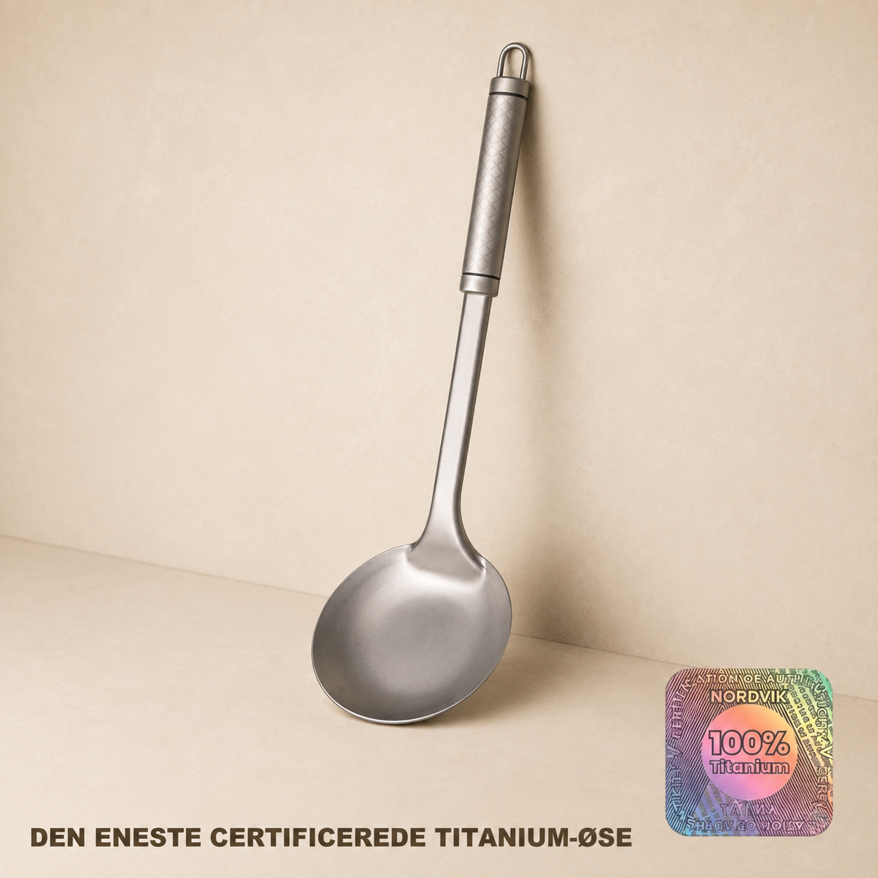 Titanium utensils in use