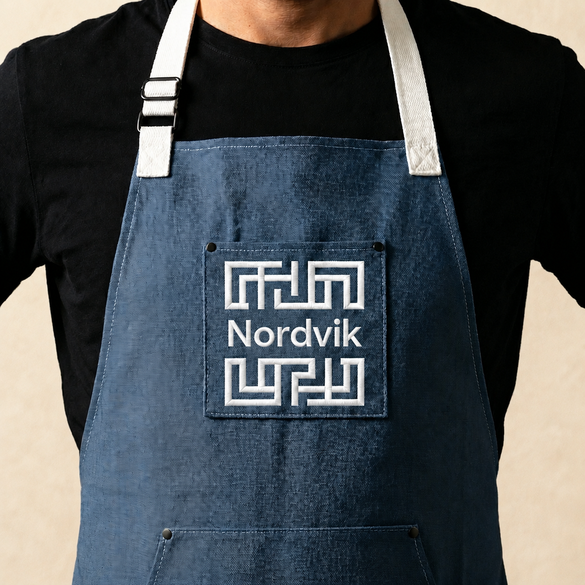 Nordvik Signature Apron (Azure)