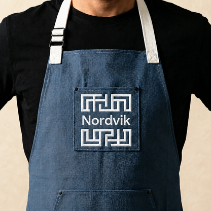 Nordvik Signature Apron (Azure)