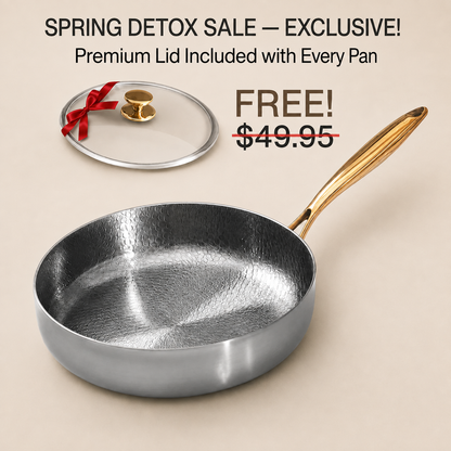 Nordvik® Pure Titanium Deep Pan Pro