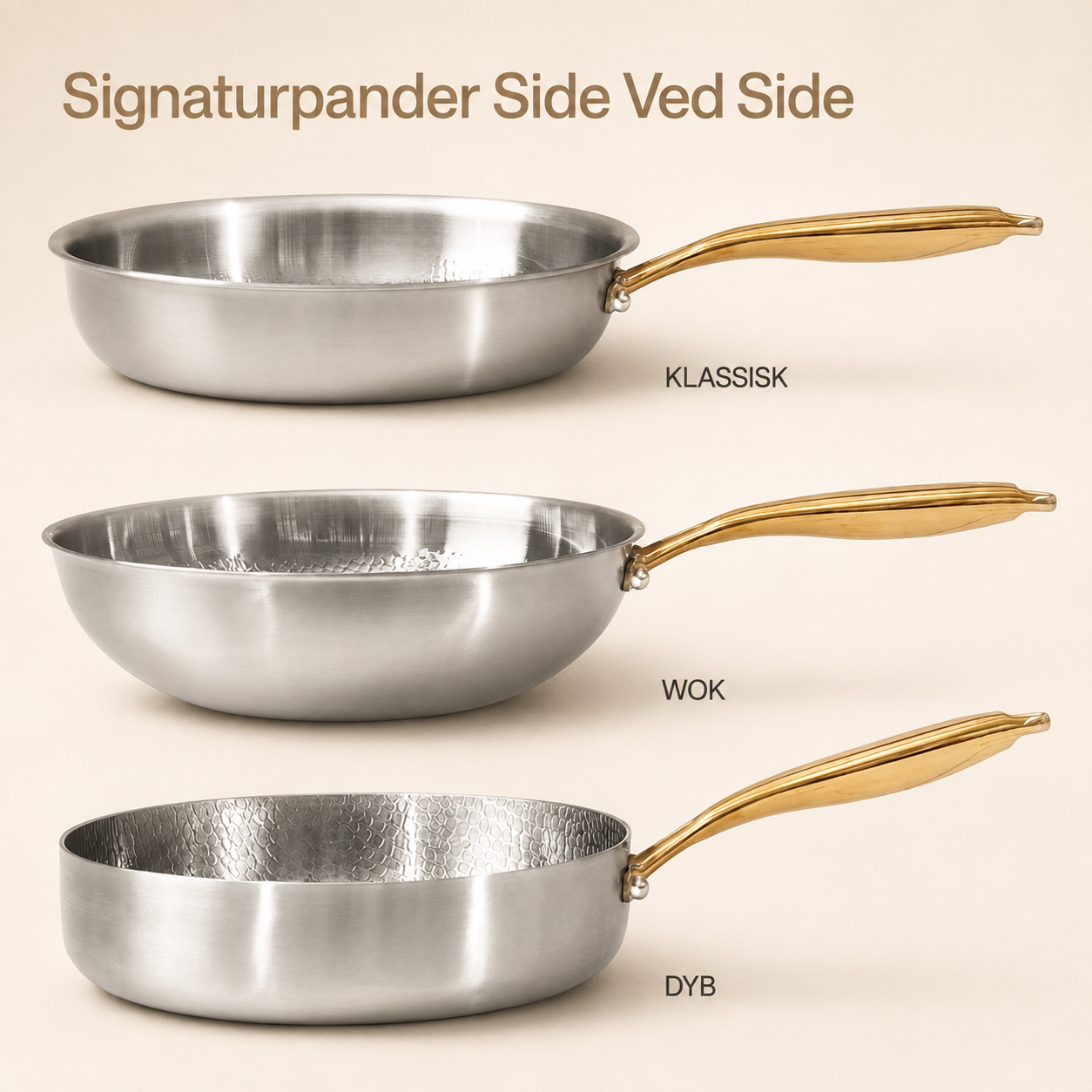 Trio set detail