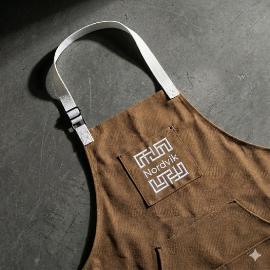 Oak apron detail