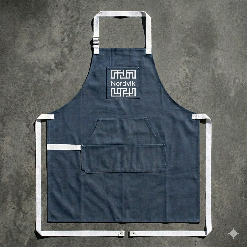 Nordvik Signature Apron in Azure