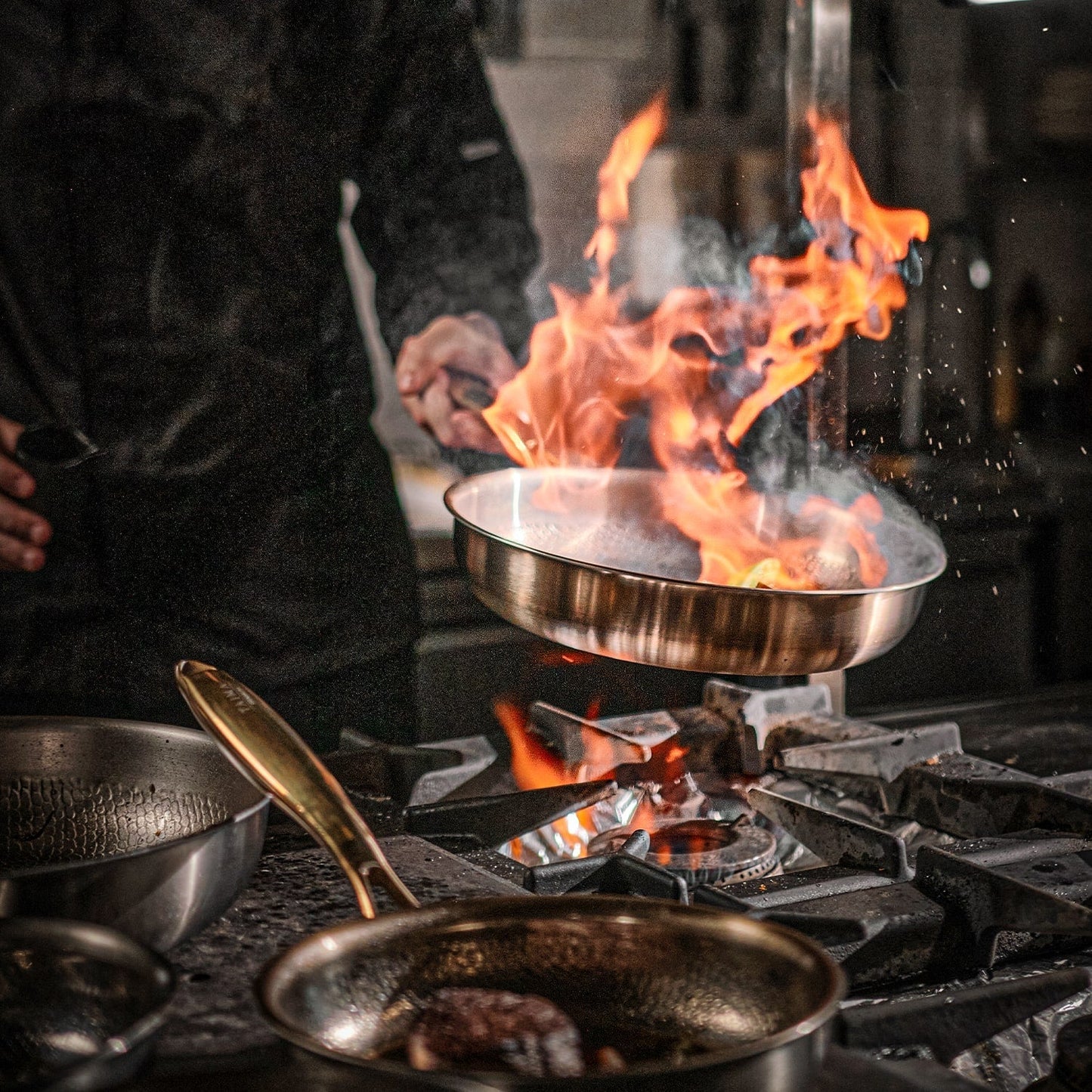 High heat cooking
