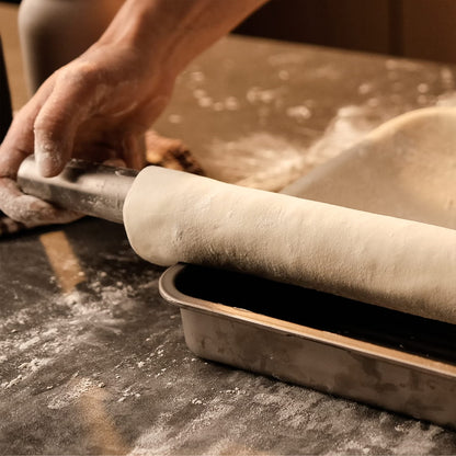 Rolling out dough